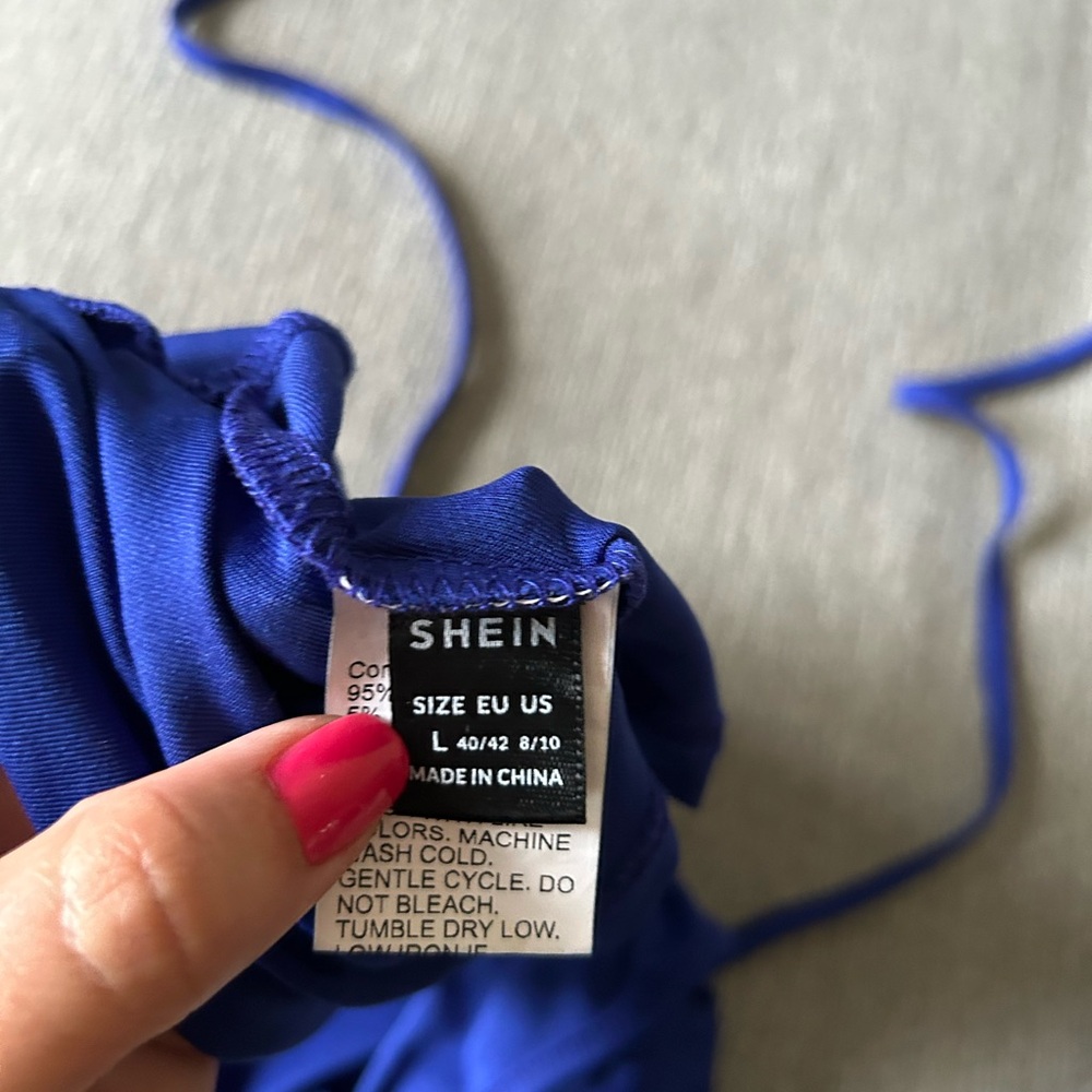 SHEIN new no tags large crop halter top - Picture 3 of 4